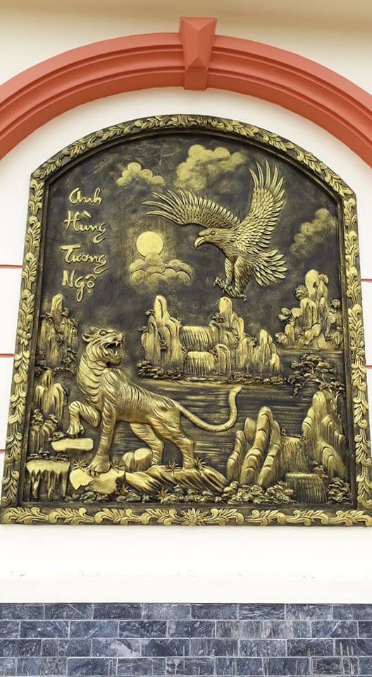 đắp tranh phù điêu bình dương