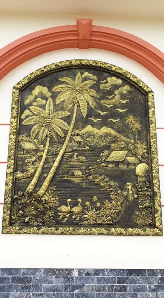 đắp tranh phù điêu bình dương