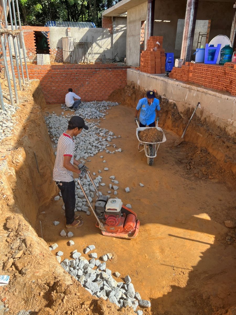 thiết kế thi công hồ cá Koi