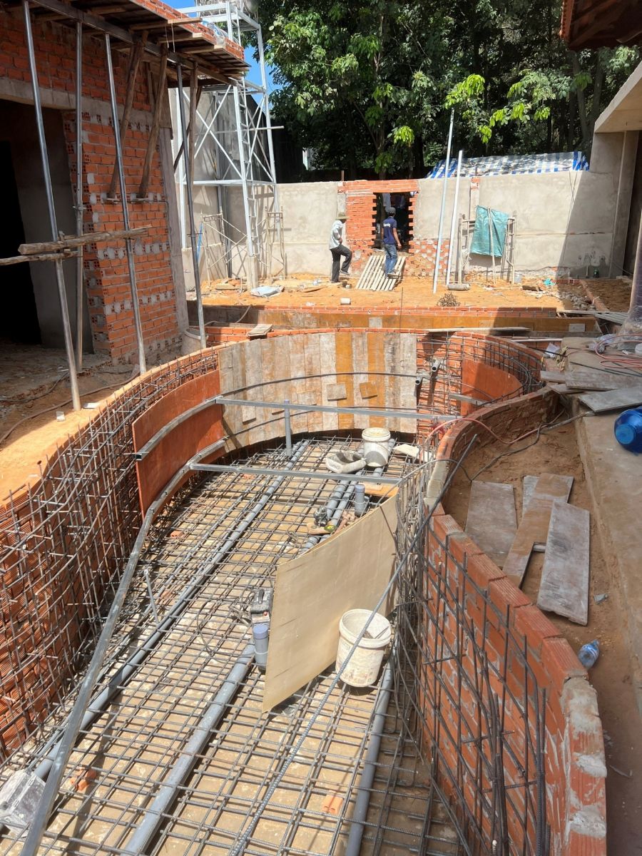 thiết kế thi công hồ cá Koi